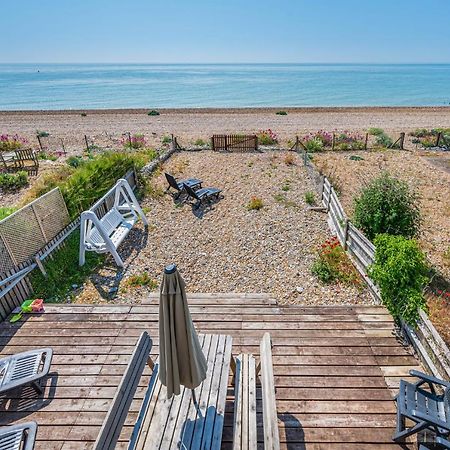 Pebble Paradise Beachfront Family Getaway Pevensey Buitenkant foto