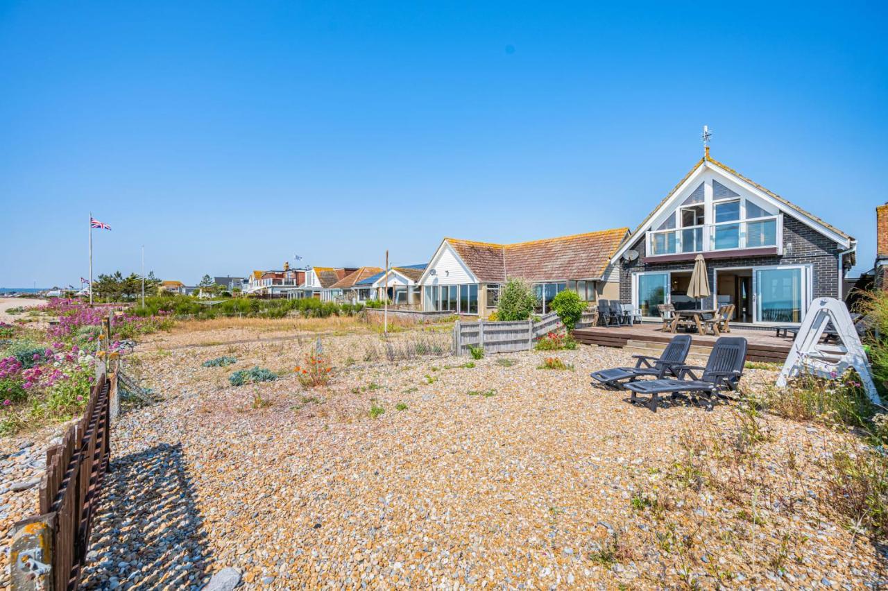 Pebble Paradise Beachfront Family Getaway Pevensey Buitenkant foto