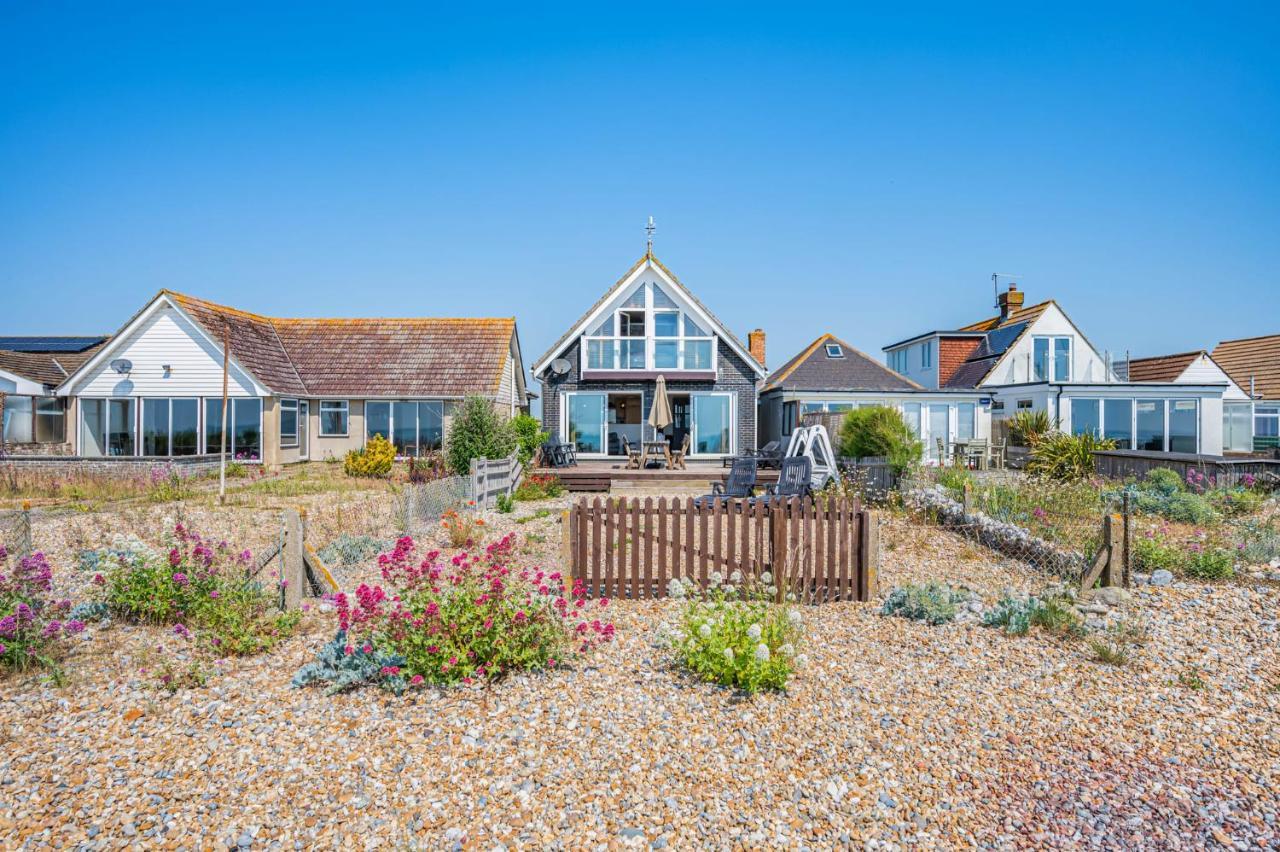 Pebble Paradise Beachfront Family Getaway Pevensey Buitenkant foto