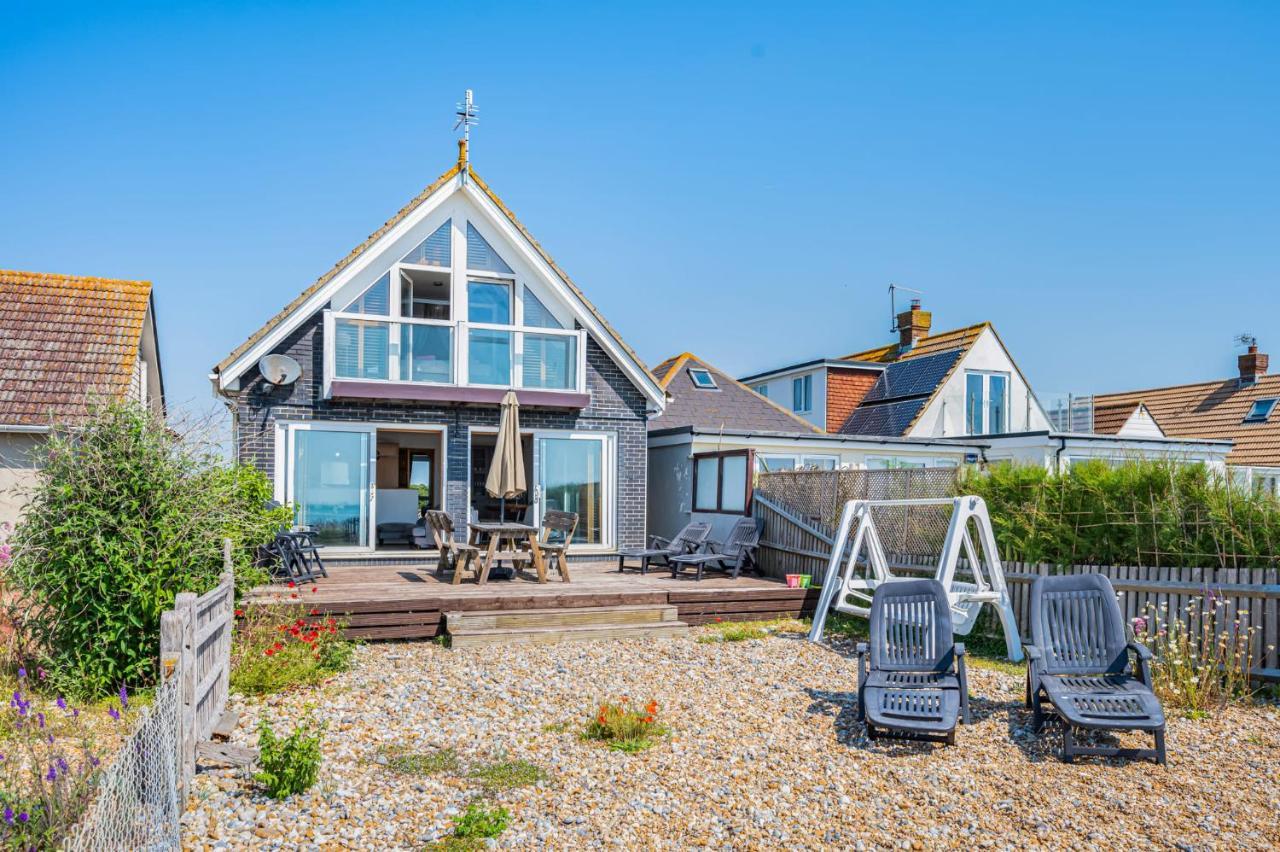 Pebble Paradise Beachfront Family Getaway Pevensey Buitenkant foto