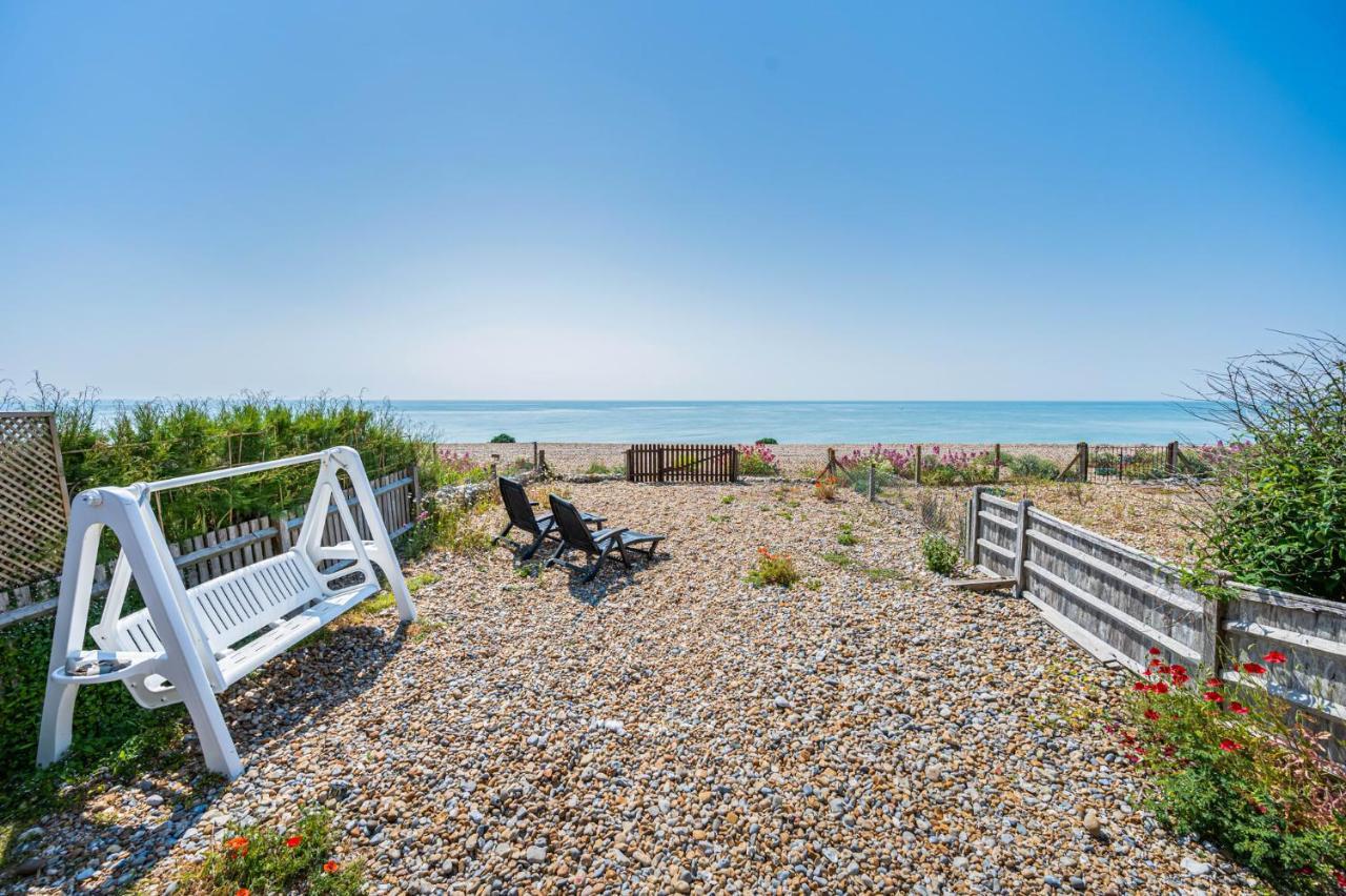 Pebble Paradise Beachfront Family Getaway Pevensey Buitenkant foto