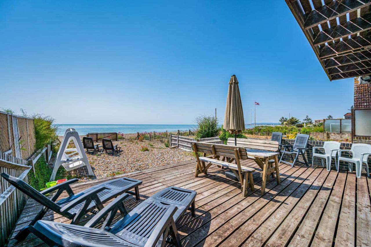 Pebble Paradise Beachfront Family Getaway Pevensey Buitenkant foto
